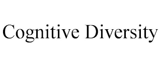 COGNITIVE DIVERSITY