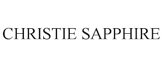CHRISTIE SAPPHIRE