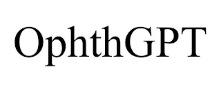 OPHTHGPT