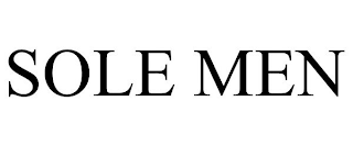 SOLE MEN
