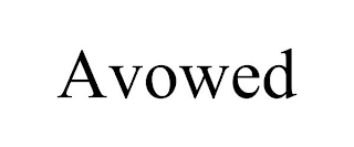 AVOWED