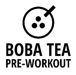 BOBA TEA PRE-WORKOUT