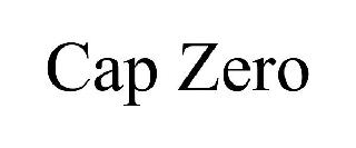 CAP ZERO