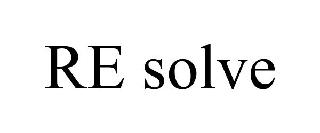 RE SOLVE