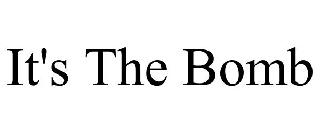 IT'S THE BOMB