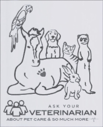 ASK YOUR VETERINARIAN ABOUT PET CARE AND SO MUCH MORE