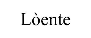 LÒENTE