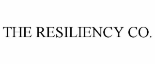 THE RESILIENCY CO.