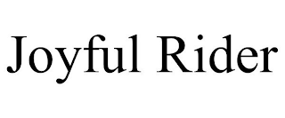 JOYFUL RIDER