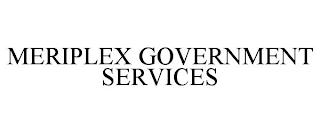 MERIPLEX GOVERNMENT SERVICES