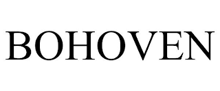 BOHOVEN