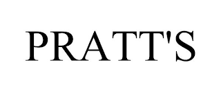 PRATT'S