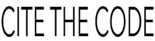 CITE THE CODE