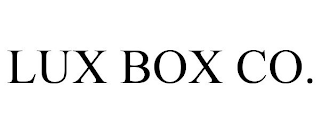 LUX BOX CO.