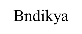 BNDIKYA