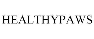 HEALTHYPAWS