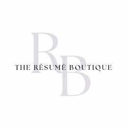 RB THE RÉSUMÉ BOUTIQUE