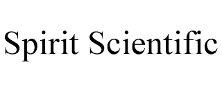 SPIRIT SCIENTIFIC