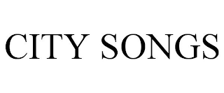 CITY SONGS