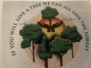 IF YOU WILL SAVE A TREE WE CAN ALL SAVE THE FOREST