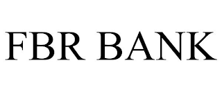 FBR BANK