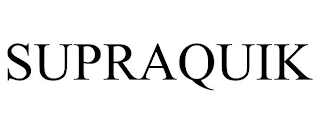 SUPRAQUIK
