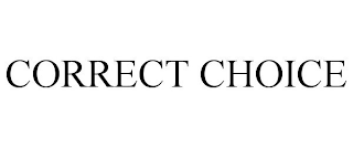 CORRECT CHOICE