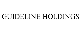GUIDELINE HOLDINGS