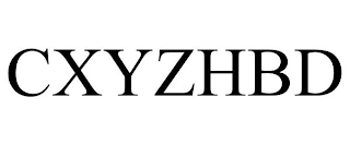 CXYZHBD
