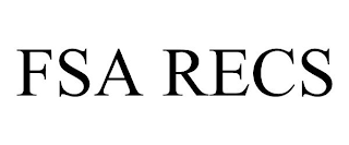FSA RECS