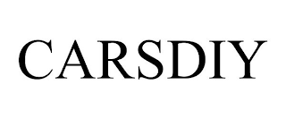 CARSDIY
