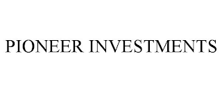 PIONEER INVESTMENTS
