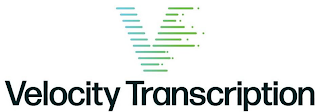 V VELOCITY TRANSCRIPTION