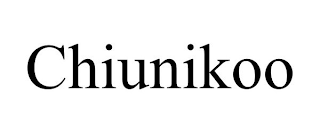 CHIUNIKOO