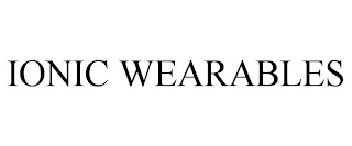 IONIC WEARABLES
