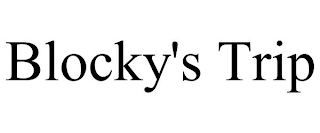 BLOCKY'S TRIP