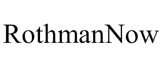ROTHMANNOW