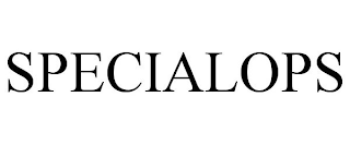 SPECIALOPS