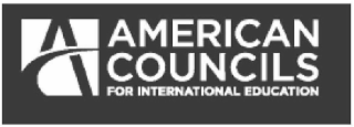 A AMERICAN COUNCILS FOR INTERNATIONAL EDUCATION