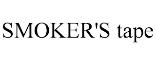 SMOKER'S TAPE