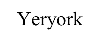 YERYORK