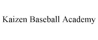 KAIZEN BASEBALL ACADEMY
