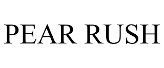PEAR RUSH