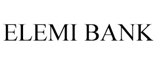 ELEMI BANK