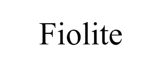 FIOLITE