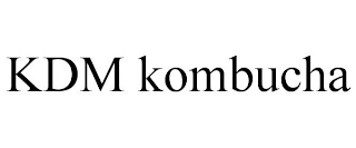 KDM KOMBUCHA