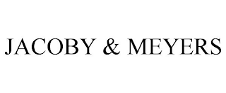 JACOBY & MEYERS