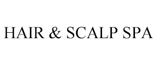 HAIR & SCALP SPA