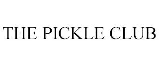 THE PICKLE CLUB