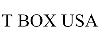 T BOX USA